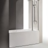 Шторка на ванну Cezares ECO-O-V-11-120/140-C-Cr