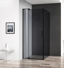 Душевой уголок Cezares Slider 80x90 SLIDER-AH-1-90-70/80-GRIGIO-NERO