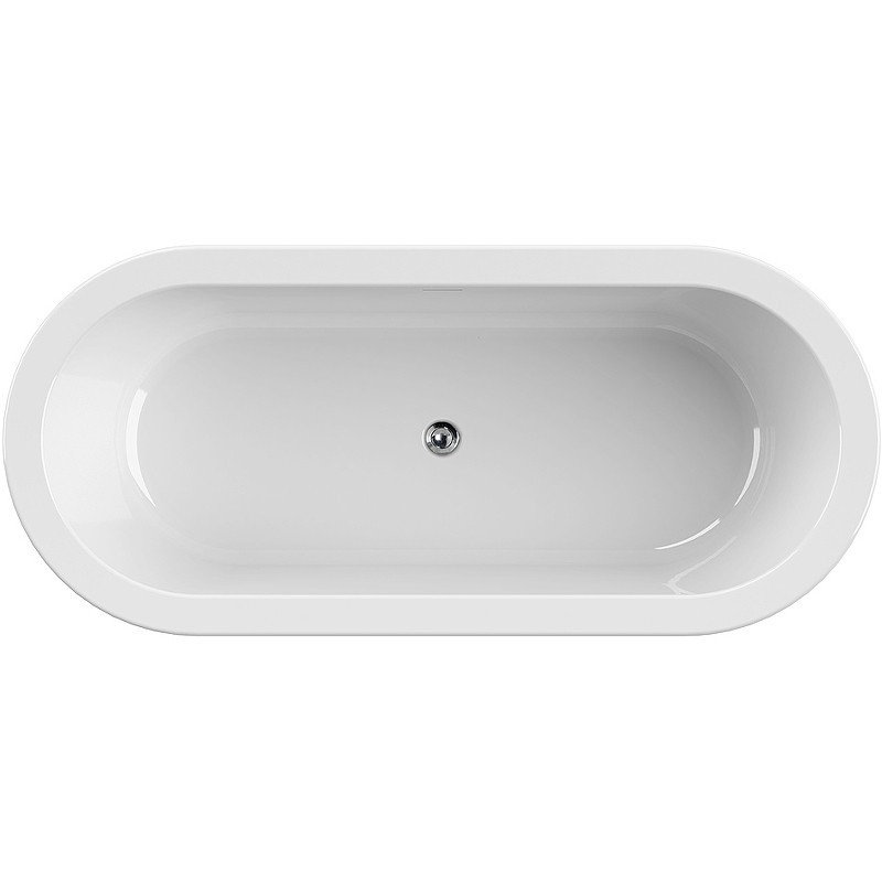 Акриловая ванна Cezares Slim 180x80 SLIM CENTRAL-180-80-60-W37-SET
