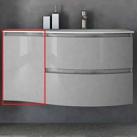 Подвесной шкаф Cezares Vague 34 L 54856