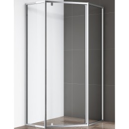 Душевой уголок Cezares Eco 90х90 ECO-O-P-1-90-C-Cr