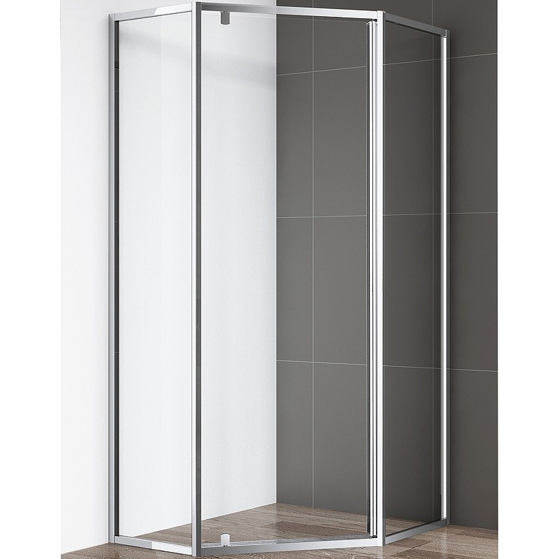 Душевой уголок Cezares Eco 90х90 ECO-O-P-1-90-C-Cr