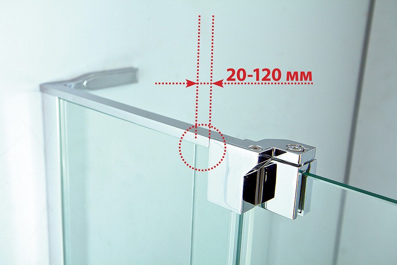 Душевой уголок Cezares Slider 90x80 SLIDER-AH-1-80-80/90-C-Cr