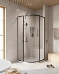 Душевой уголок Cezares Relax-304 90x90 RELAX-304-R-2-90-C-GM