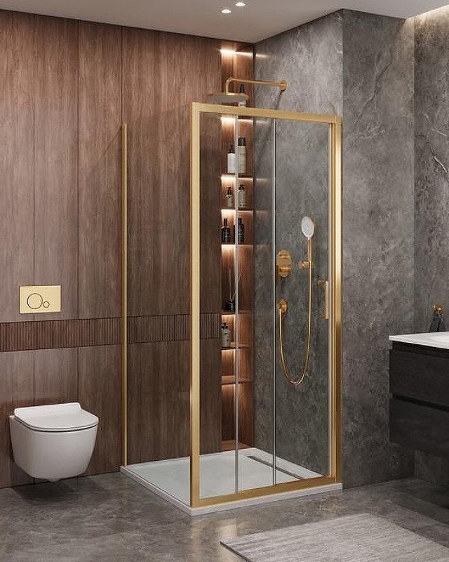 Душевой уголок Cezares Molveno 100x90 MOLVENO-AHF-31-100/90-C-BORO-IV