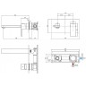 Смеситель для раковины Cezares UNIKA-BLI1-03/24