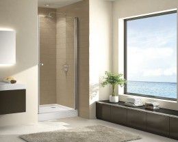 Душевая дверь Cezares Eco 65 ECO-O-B-1-65-C-Cr