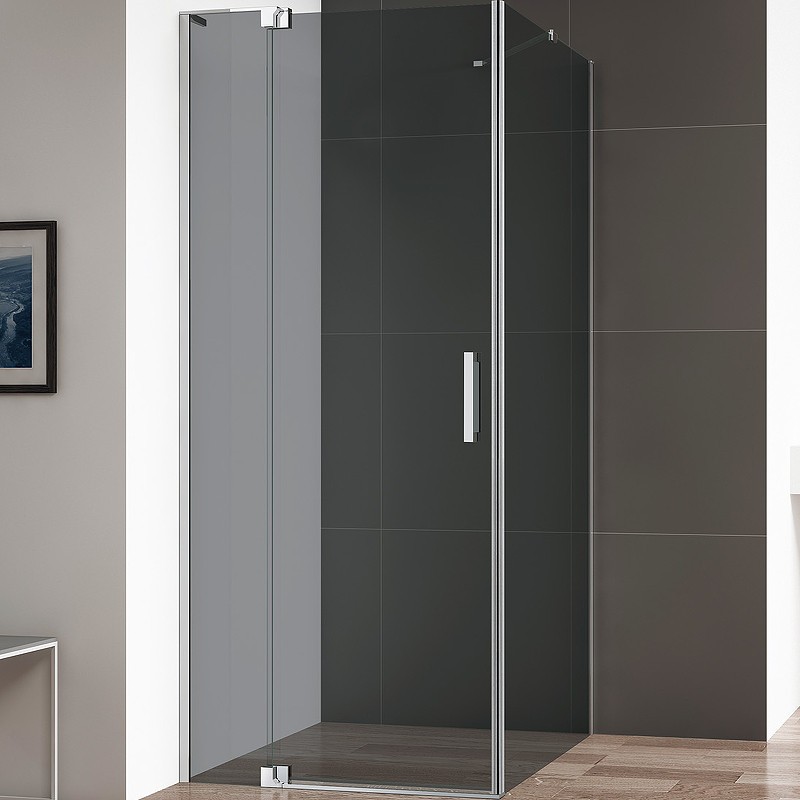 Душевой уголок Cezares Slider 90x80 SLIDER-AH-1-80-80/90-GRIGIO-Cr