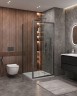 Душевой уголок Cezares Molveno 100x90 MOLVENO-AHF-31-100/90-C-GM-IV