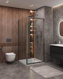 Душевой уголок Cezares Molveno 100x90 MOLVENO-AHF-31-100/90-C-GM-IV