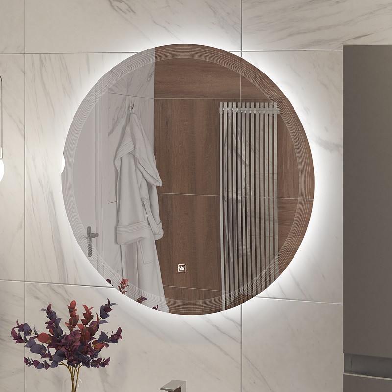 Зеркало Cezares Eco 80 CZR-SPC-ECO-800-LED-TCH с подсветкой