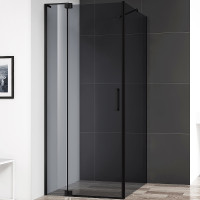 Душевой уголок Cezares Slider 90x80 SLIDER-AH-1-80-80/90-GRIGIO-NERO
