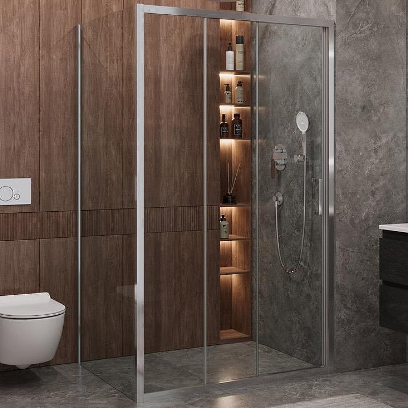 Душевой уголок Cezares Molveno 120x80 MOLVENO-AHF-31-120/80-C-CR-IV