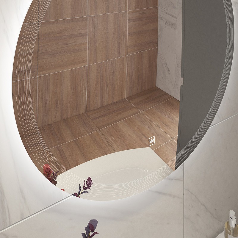 Зеркало Cezares Eco 90 CZR-SPC-ECO-900-LED-TCH с подсветкой
