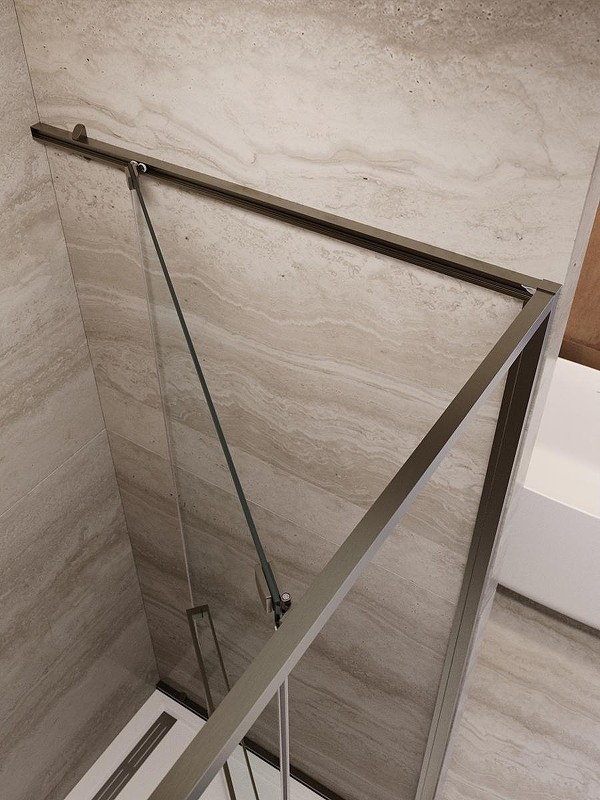 Душевая дверь Cezares Lux 70 LUX-B-FS-1-70-C-GM