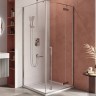 Душевой уголок Cezares Liner 100x100 R LINER-A-1-100-C-Cr-R