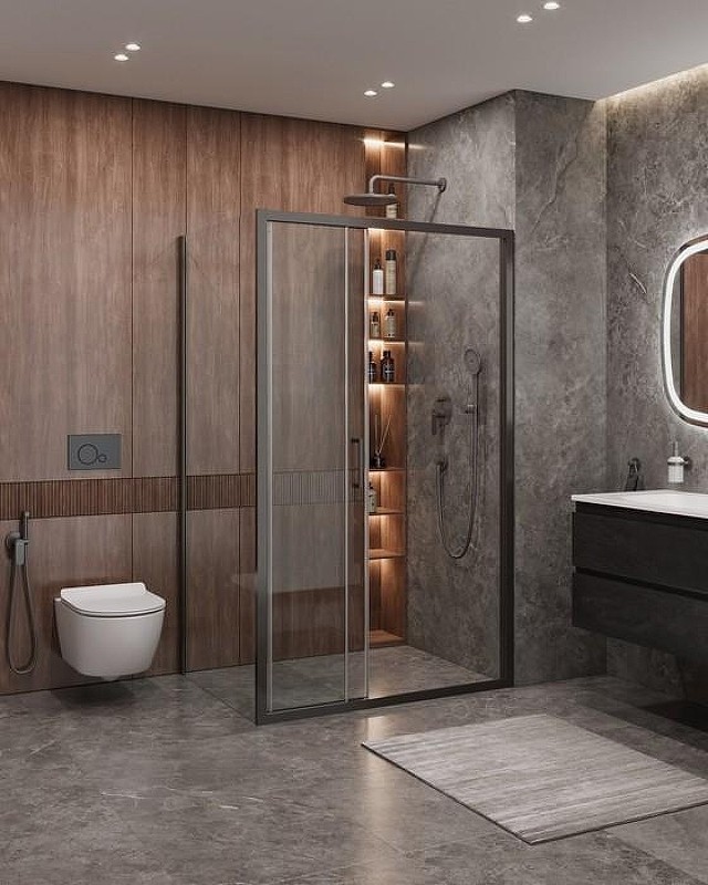Душевой уголок Cezares Molveno 120x90 MOLVENO-AHF-31-120/90-C-GM-IV