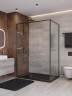Душевой уголок Cezares Lux 140x100 LUX-AH-FS-11-140/100-C-GM