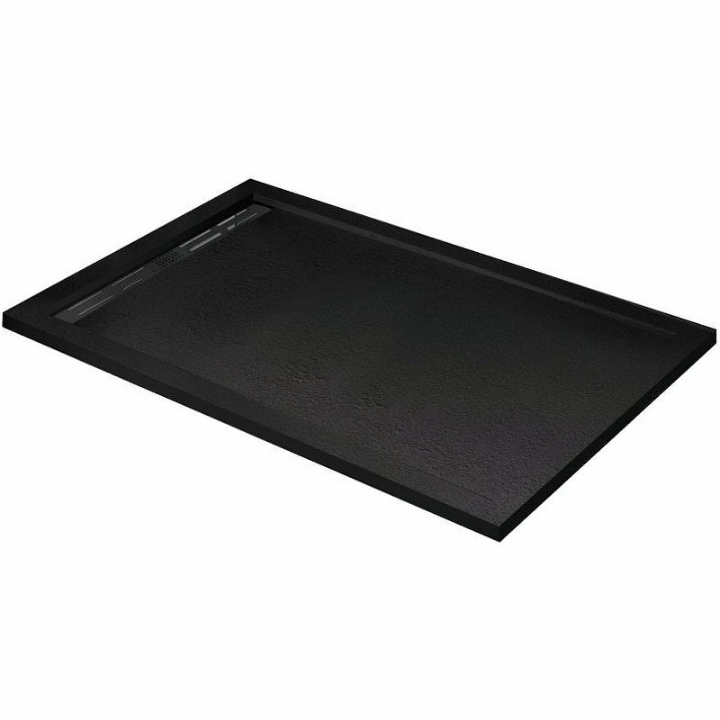 Душевой поддон из искусственного камня Cezares Tray AS 120х90 TRAY-AS-AH-120/90-30-NERO