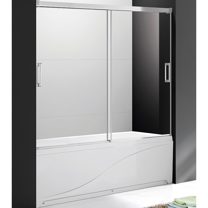 Шторка на ванну Cezares Tandem Soft 170 TANDEM-SOFT-VF-2-170/145-C-Cr-IV
