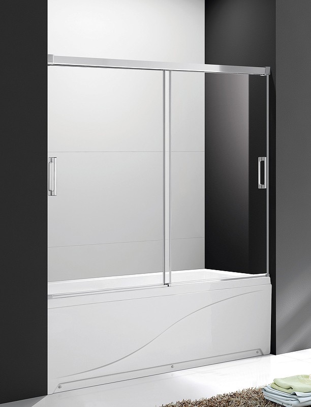Шторка на ванну Cezares Tandem Soft 170 TANDEM-SOFT-VF-2-170/145-C-Cr-IV