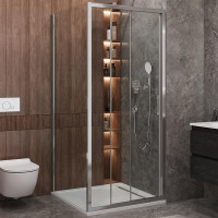 Душевой уголок Cezares Molveno 90x80 MOLVENO-AHF-31-90/80-C-CR-IV.