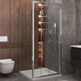 Душевой уголок Cezares Molveno 90x80 MOLVENO-AHF-31-90/80-C-CR-IV.