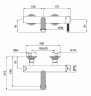 Смеситель для ванны Cezares Olimp VM-L OLIMP-VM-01-L