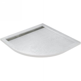 Душевой поддон из искусственного камня Cezares Tray AS 90x90 TRAY-AS-R-90-30-W
