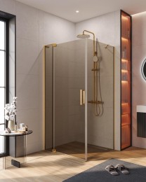 Душевой уголок Cezares Slider 90x100 SLIDER-AH-1-100-80/90-BR-BORO