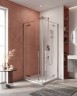 Душевой уголок Cezares Liner 90x90 LINER-A-2-90-C-Cr