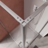 Душевой уголок Cezares Liner 90x90 LINER-A-2-90-C-Cr