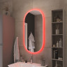 Зеркало Cezares Ellisse 50 CZR-SPC-ELS-500-950-RGB-TCH с подсветкой