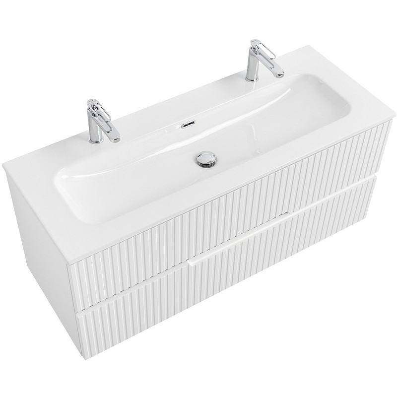 Тумба под раковину Cezares Duet-N 120 DUET-N-1200-2C-SO-BL подвесная