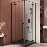 Душевой уголок Cezares Liner 90x90 LINER-A-2-90-C-NERO
