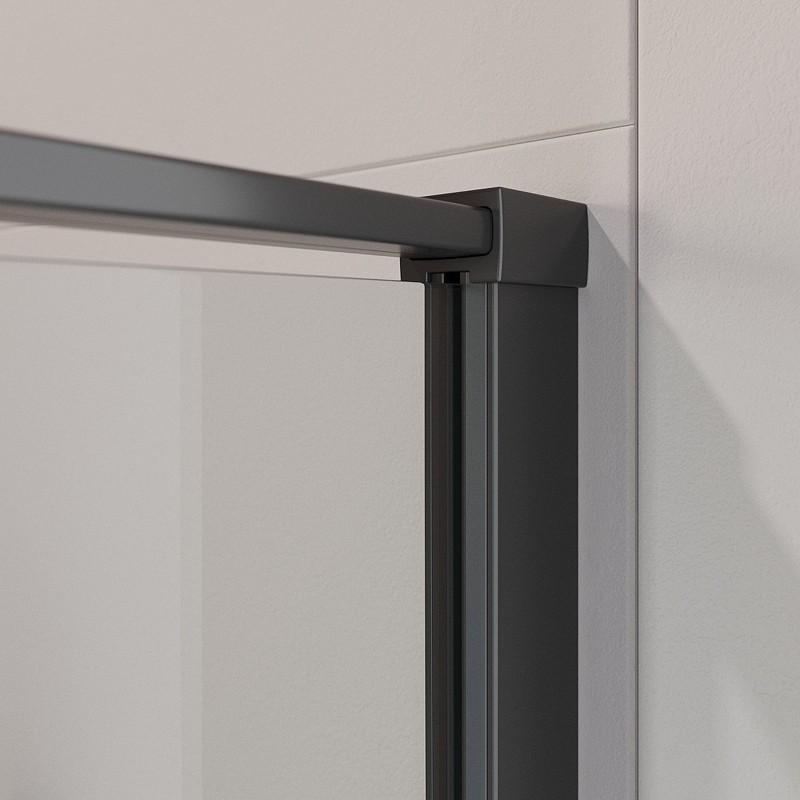 Душевой уголок Cezares Liner 90x90 LINER-A-2-90-C-NERO