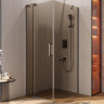 Душевой уголок Cezares Slider 90x80 SLIDER-AH-1-80-80/90-BR-GM