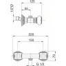 Смеситель для душа Cezares Aphrodite APHRODITE-DS-02-M