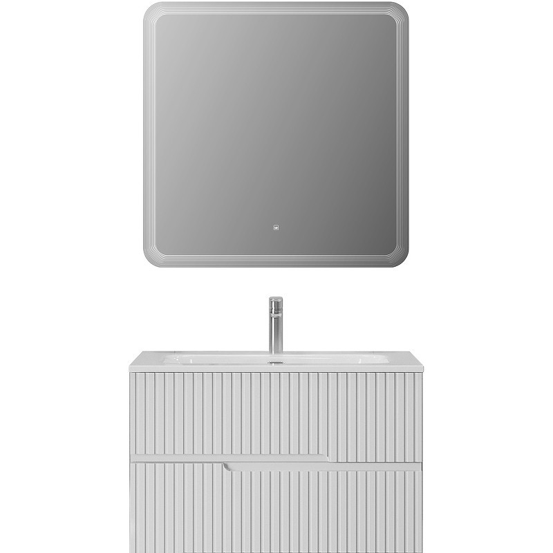 Тумба под раковину Cezares Duet-N 80 DUET-N-800-2C-SO-BL подвесная