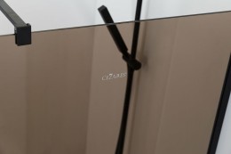 Душевая перегородка Cezares Liberta 110 LIBERTA-L-1-110-120-BR-NERO