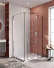 Душевой уголок Cezares Liner 120x90 R LINER-AH-1-120/90-C-Cr-R
