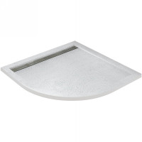 Душевой поддон из искусственного камня Cezares Tray AS 80x80 TRAY-AS-R-80-30-W