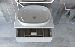 Тумба под раковину Cezares Bellagio 70 54714 подвесная
