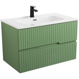 Тумба под раковину Cezares Duet-N 80 DUET-N-800-2C-SO-PS-P подвесная