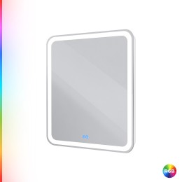 Зеркало Cezares Multicolore 80 CZR-SPC-MC-800-800-RGB-TCH с подсветкой