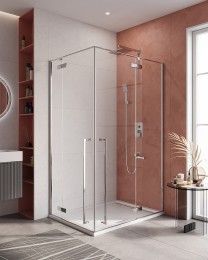 Душевой уголок Cezares Liner 120x90 R LINER-AH-2-120/90-C-Cr-R