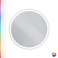 Зеркало Cezares Multicolore 80 CZR-SPC-MC-800-RGB-TCH с подсветкой