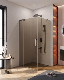 Душевой уголок Cezares Slider 100x90 SLIDER-AH-1-90-90/100-BR-GM