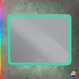 Зеркало Cezares Multicolore 100 CZR-SPC-MC-1000-800-RGB-TCH с подсветкой